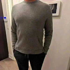 Men's Gray Paul Smith  Jersey Sweatshirt - size Large
